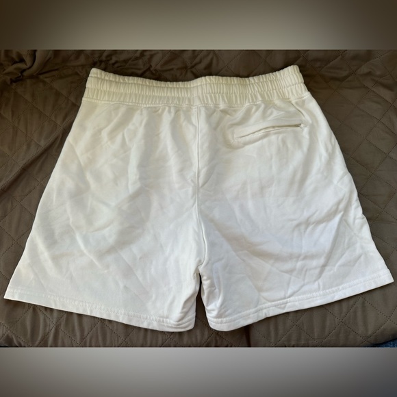 NIMENJOJA Mens 5.5" M Gym Shorts Cotton Jog Workout Lounge Jersey Zipper Pocket - Picture 2 of 8